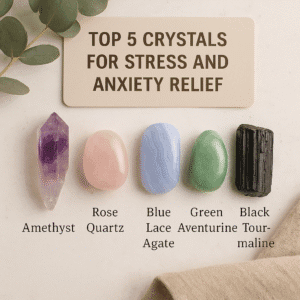 top 5 crystals for stress and anxiety relief