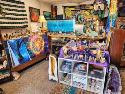 Mystic Crystals And Cats