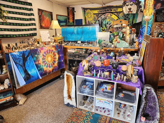 Mystic Crystals And Cats