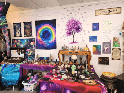 Mystic Crystals And Cats