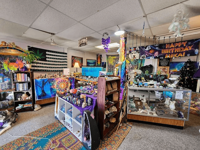 Mystic Crystals And Cats