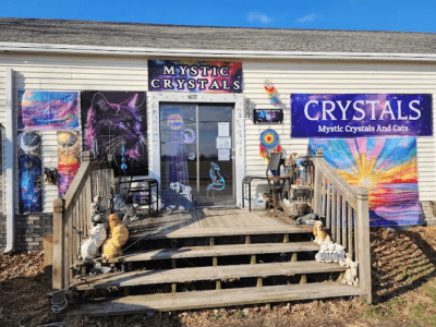 Mystic Crystals And Cats